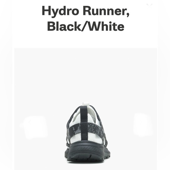 SALE! BUY or BUNDLE! NWOT Merrell Womens Hydro Runner size 8.5 Blk/Wht sock shoe - Picture 5 of 15